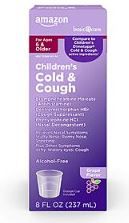 Photo 1 of 8-Oz Amazon Basic Care Children's Cold and Cough Syrup (Grape Flavor)
BEST BY:06/2024