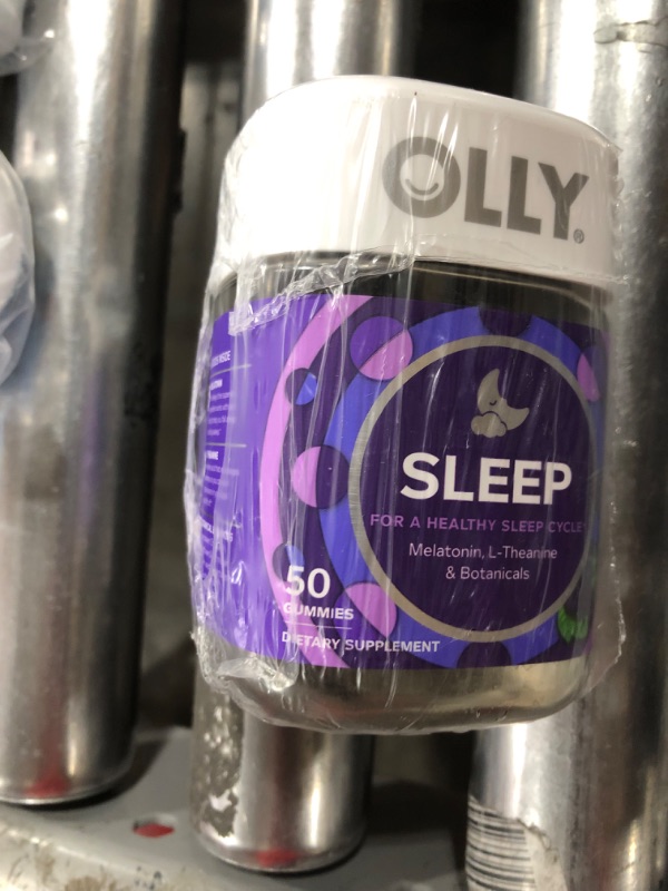 Photo 2 of Olly 3mg Melatonin Sleep Gummies - Blackberry Zen - 50ct
BEST BY: 05/2024