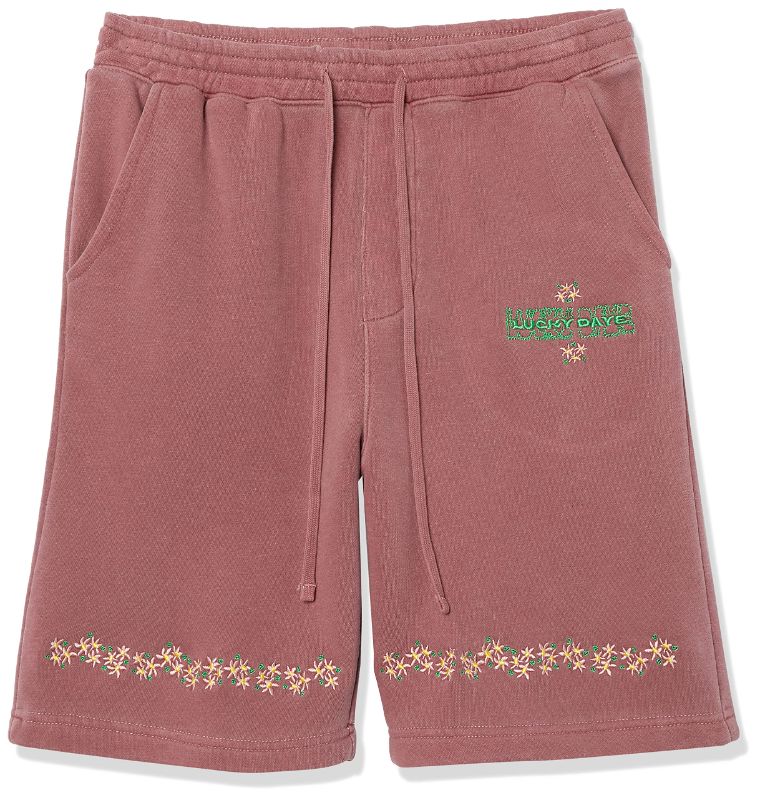 Photo 1 of Lucky Daye Men's Exclusive Lucky to Meet You Short  Maroon S 