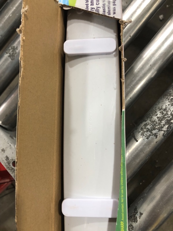 Photo 1 of Plastic Wrap Cutter Plastic Wrap tastic Easy to Use Food Freshness Wrap Dispenser, Just Pull, Press, Cut, and Wrap Food in Parchment Paper, Aluminum Foil, Cling Wrap, Kitchen Tool Accessories