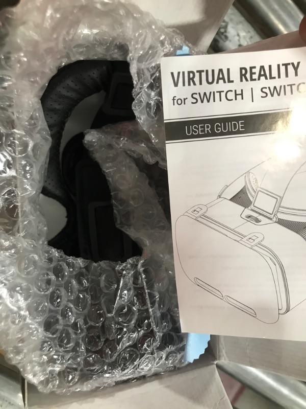 Photo 2 of Orzly VR Headset Designed for Nintendo Switch & Switch OLED Console with Adjustable Lens for a Virtual Reality Gaming Experience and for Labo VR - White - Gift Boxed Edition