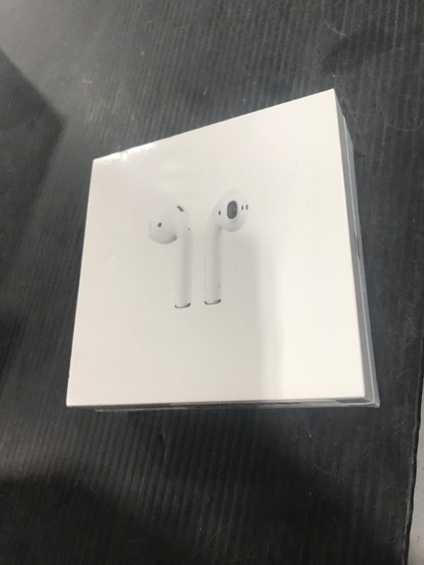 Photo 2 of Apple AirPods with Charging Case (Latest Model) (factory sealed; opened for pictures)