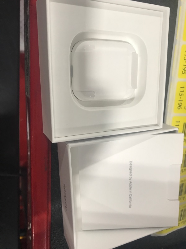 Photo 3 of Apple AirPods with Charging Case (Latest Model) (factory sealed; opened for pictures)