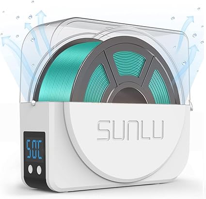 Photo 1 of [2024 Official Original] SUNLU 3D Printer Filament Dryer S1 Plus with Fan, Upgraded Filament Dehydrator Storage Dry Box, Fit 1.75 2.85 3.00mm Filament