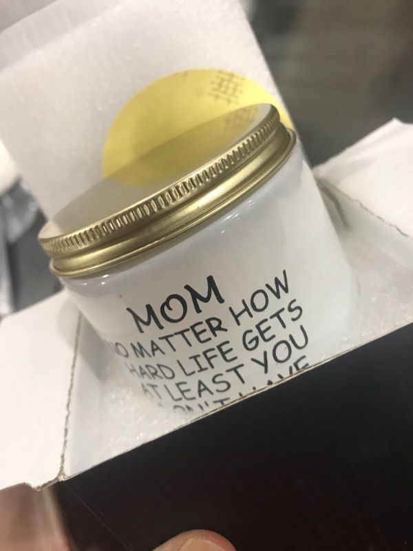 Photo 2 of Mothers Day Gifts for Mom from Daughter Son, Funny Mom Gifts for Birthday Christmas Valentines Day, Soy Wax, Lavender Scented Candles(7oz)