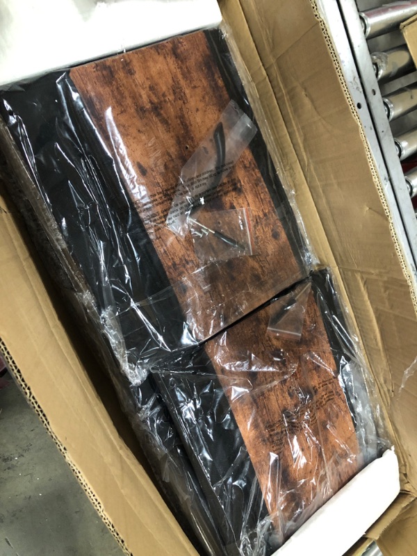 Photo 1 of MAWEW Floating TV Cabinet,Retro Floating Entertainment Center,Floating TV Cabinet Measures 11.8"x 49.6" x 12.5",Living Room Floating TV Shelf with 2 Drawers.