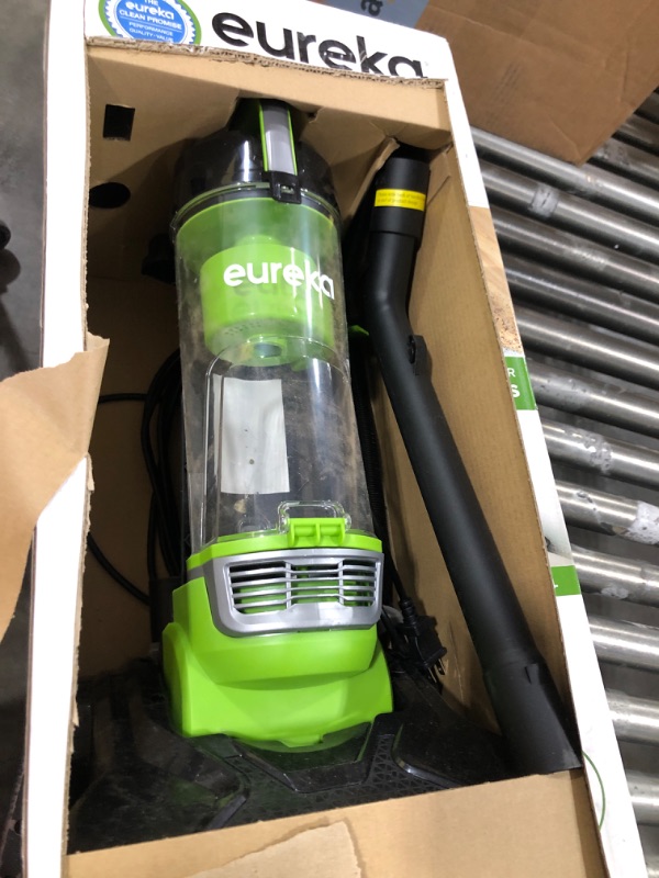 Photo 2 of Eureka Airspeed Ultra-Lightweight Compact Bagless Upright Vacuum Cleaner, Replacement Filter, Green AirSpeed + replacement filter