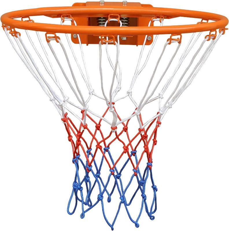 Photo 1 of Sports Basketball Net, Red/White/Blue
