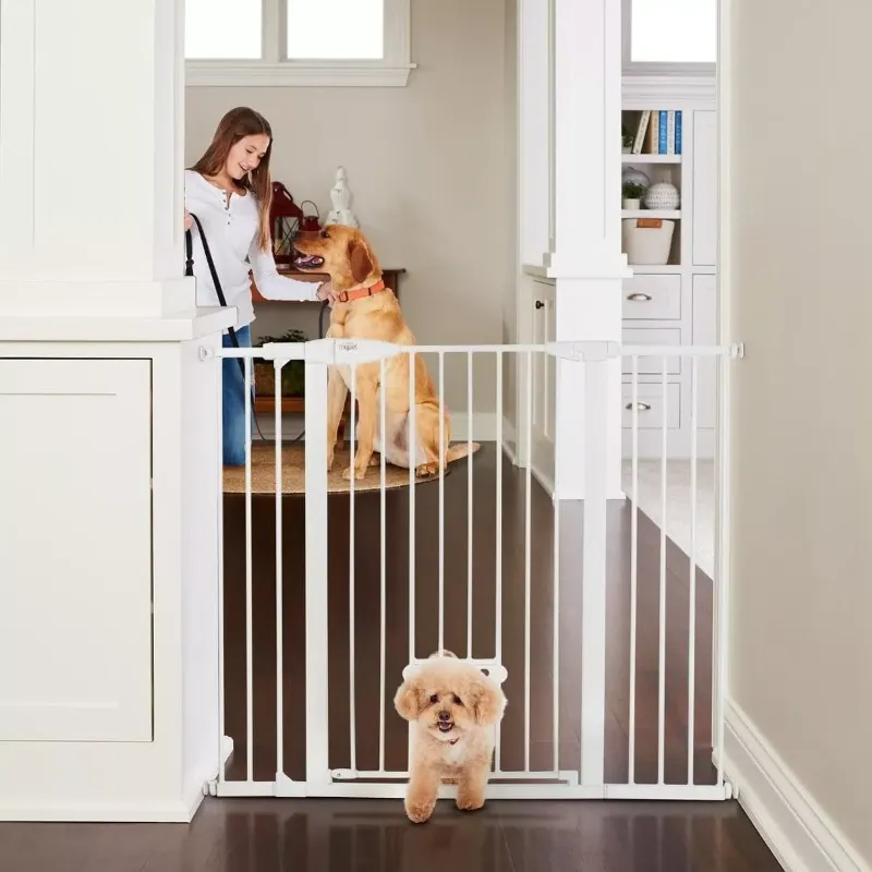 Photo 1 of Extra Tall & Wide Walk Thru EasyPass Pet Gate with Small