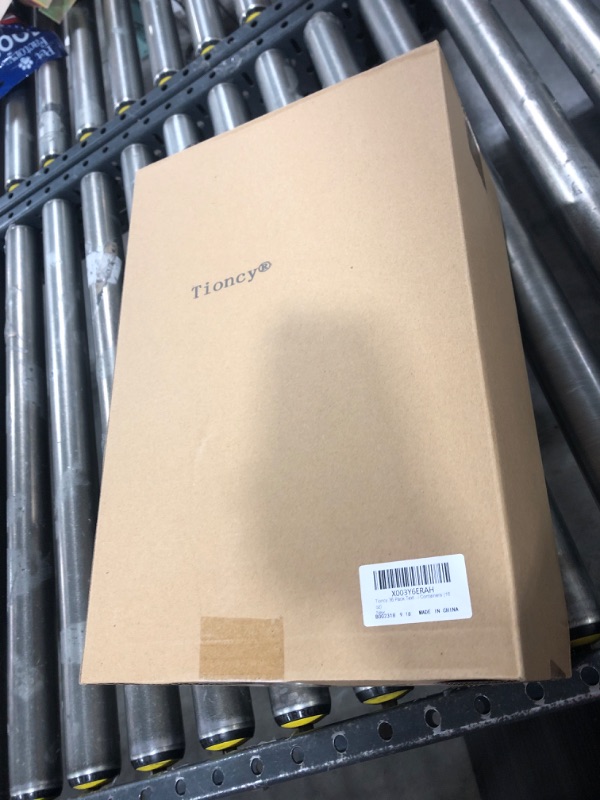 Photo 1 of Tioncy 36 Pack Texture Freezer Storage Containers with Lids Reusable Twist Top Plastic Food Containers Round Wide Mouth Lunch Jars Freezer Deli Containers(16 oz)