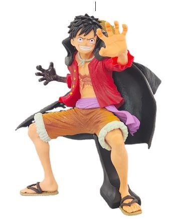 Photo 1 of 19cm One Piece KOA Art King Monkey D Luffy Ghost Island Battle Suit Wano Country Anime Action Figure PVC Figurine Model Toys
