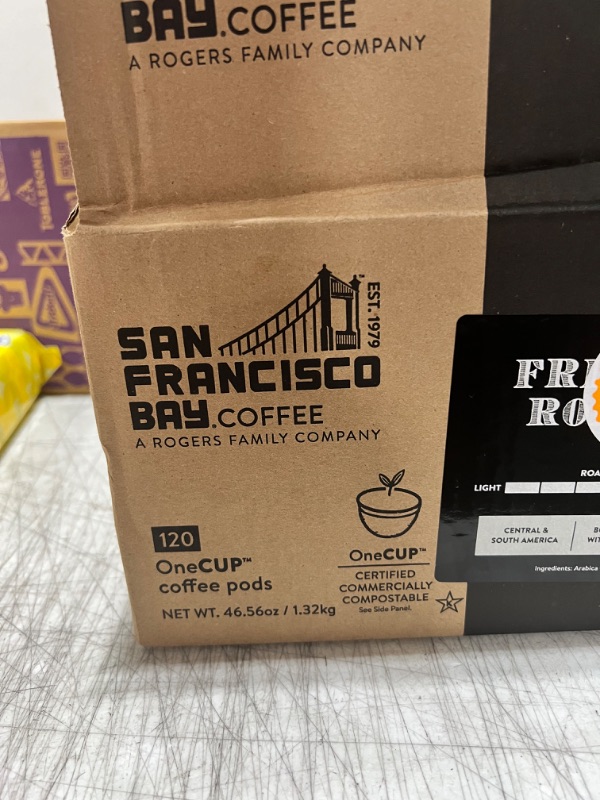 Photo 1 of Case of San Francisco bay coffee. Coffee pods 