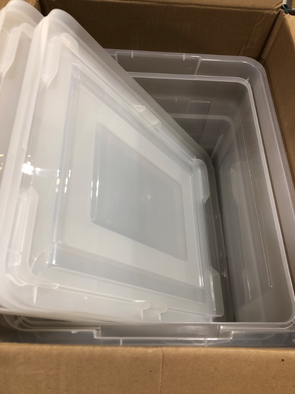 Photo 1 of 4pc Plastic Container with lids.