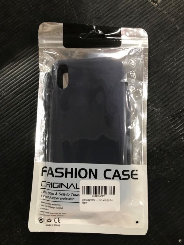 Photo 1 of iPhone XR Case Navy Blue.