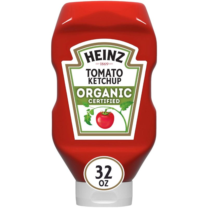 Photo 1 of Heinz Organic Tomato Ketchup (32 oz Bottle)
BEST BY: 07/04/2024