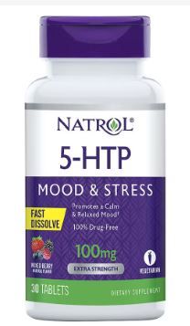 Photo 1 of 5-HTP Fast Dissolve 100 mg Mixed Berry 
BEST BY: 10/31/2024