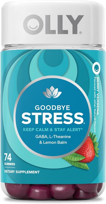 Photo 1 of Goodbye Stress Gummies Berry Verbena
BEST BY:  06/2024
