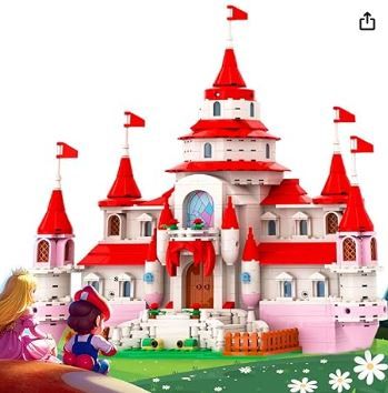Photo 1 of Kids Toys for 6 7 8 9 + Year Old, Princess Castle of Mushroom Kingdom Building Blocks Set, STEM Projects for Boys and Girls, Compatible with All Major Brands for Christmas Birthday Gifts Ideals