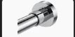 Photo 1 of Tension Shower Curtain Rod (Chrome)