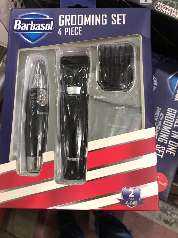 Photo 1 of Barbasol 4 Piece Grooming Set