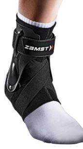 Photo 1 of Zamst A2-DX Strong Ankle Brace Active Ankle Stabilizer Brace with ThreeWay Support, Ankle Sprain Support for Men and Women, Sports Brace for Basketball, Soccer, Hockey, Volleyball, Football & Baseball