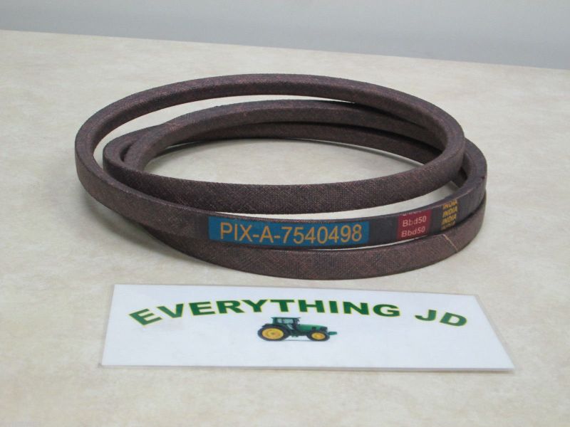 Photo 1 of D&D PowerDrive A-9540498 Replacement Belt Made with Kevlar. for MTD, Cub Cadet, Troy Bilt, White, 1 Band, Aramid