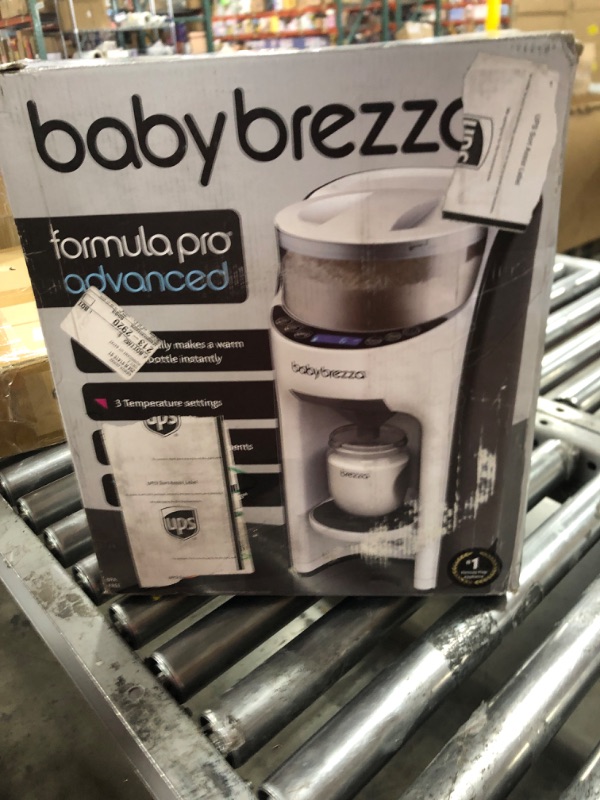 Photo 5 of New and Improved Baby Brezza Formula Pro Advanced Formula Dispenser Machine - Automatically Mix a Warm Formula Bottle Instantly - Easily Make Bottle with Automatic Powder Blending