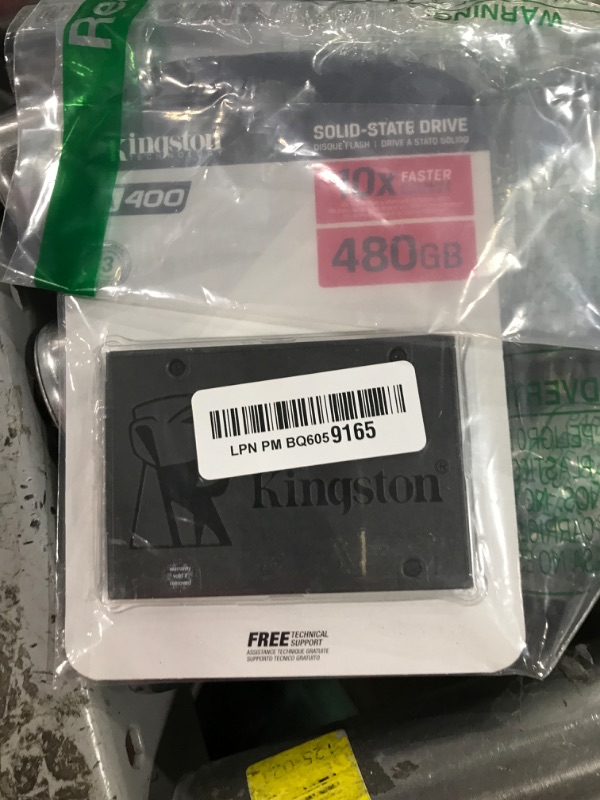 Photo 2 of Kingston 480GB A400 SATA 3 2.5" Internal SSD SA400S37/480G - HDD Replacement for Increase Performance 480 GB SATA3 Internal SSD