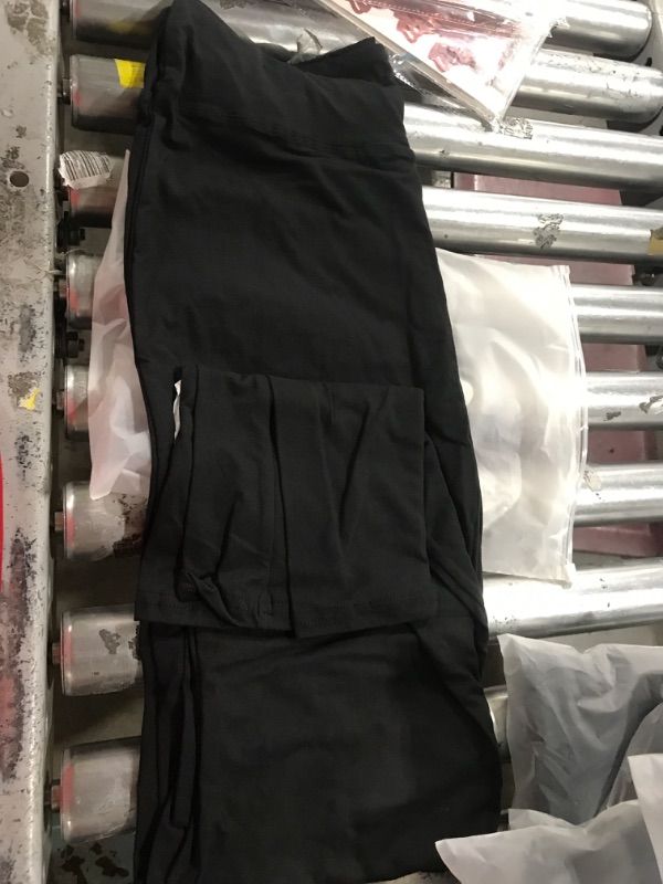 Photo 1 of Aoliks Bootcut Yoga Pants with Pockets for Women - Flare Leggings with Pockets Workout Bell Bottom Jazz Dress Work Pants X-Large Black