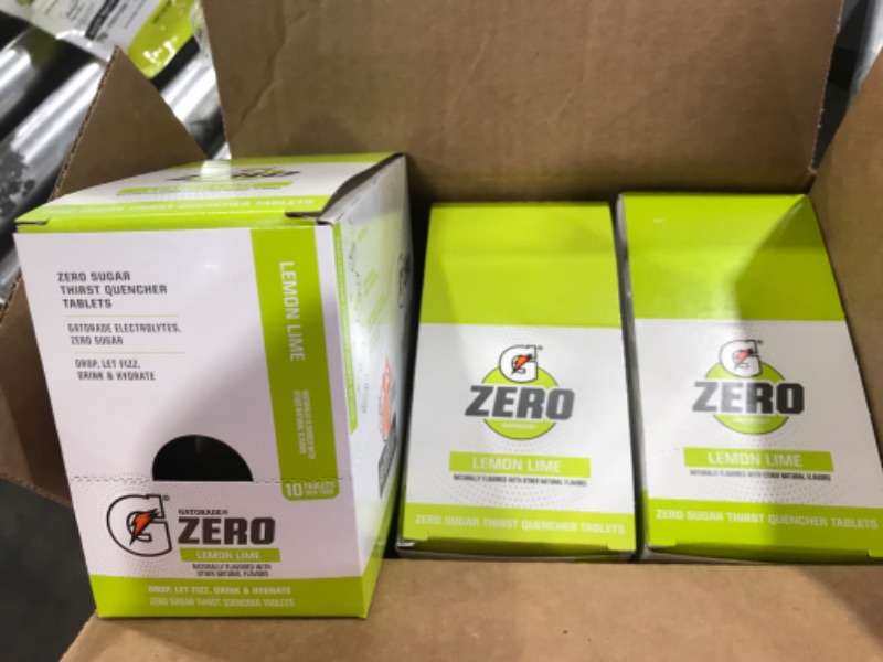 Photo 1 of G Zero Thirst Quencher (Lemon Lime) 