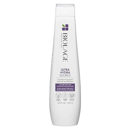 Photo 1 of BIOLAGE Ultra Hydrasource Conditioner | Anti-Frizz Deep Conditioner Renews Hair's Moisture | Silicone-Free | For Very Dry Hair Shampoo & Conditioner, 13.5 Fl Oz