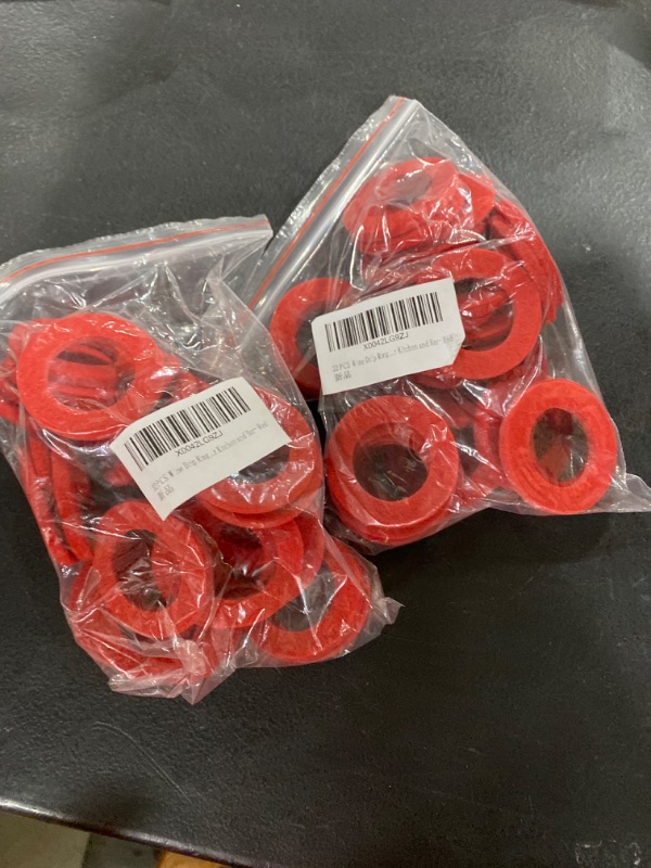 Photo 1 of 2 PACK 32 PCS Wine Drip Ring Wine Bottle Drip Collar No Spill Wine Drip Collars Small Handy Leak Stopper Accessories for Kitchen and Bar- Red