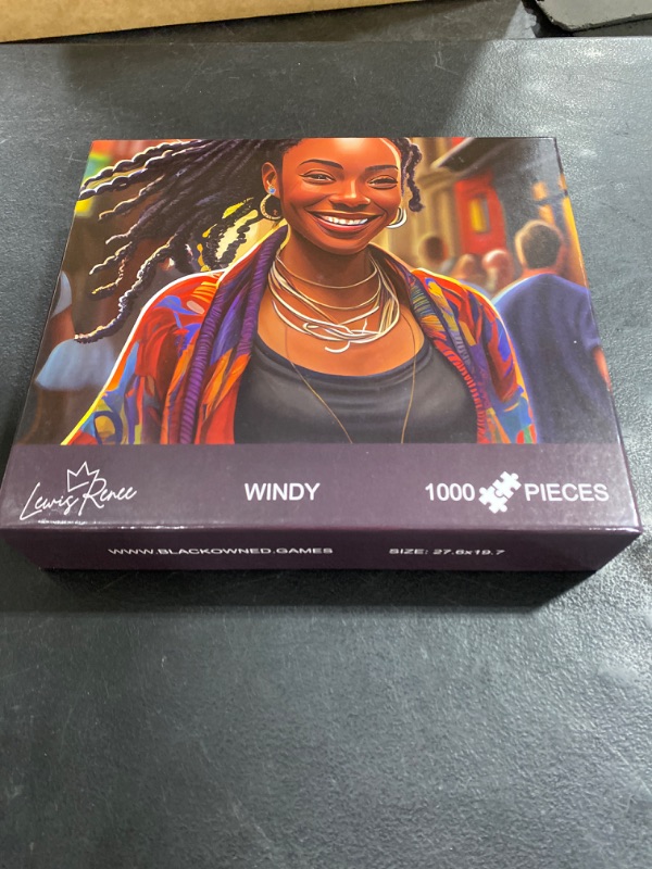 Photo 1 of African American Jigsaw Puzzles for Adults 1000 Piece Wonders: LewisRenee Art, Revel in A Soothing & Mind-invigorating Challenge Showcasing The Beauty of Black Art Puzzles