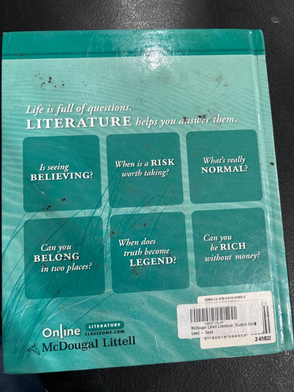 Photo 5 of McDougal Littell Literature: Student Edition Grade 8 2008