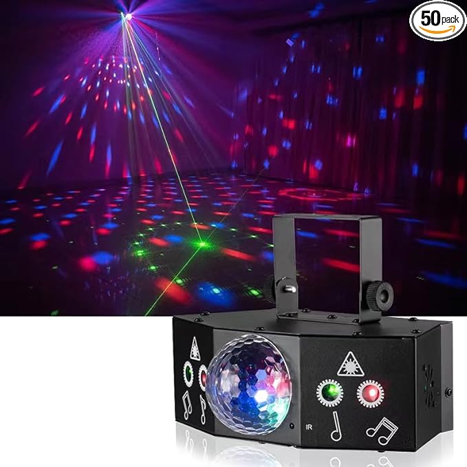 Photo 1 of TUGAN Disco Ball – The Ultimate Party Lights with DJ Lights Functionality for Indoor and Outdoor Use – Illuminating Disco Ball Light for Memorable Parties Luces de discoteca para Fiestas
