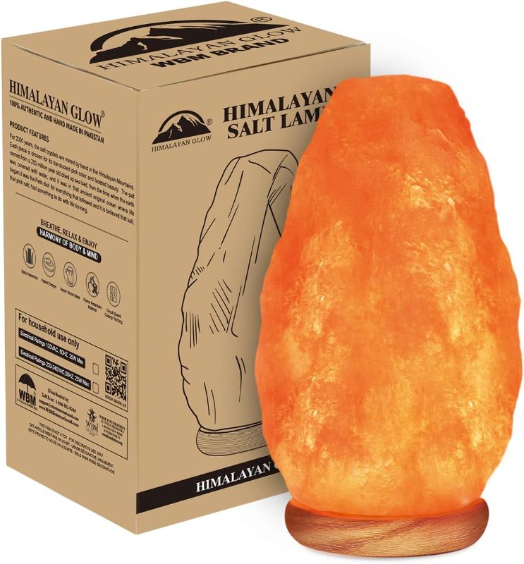Photo 1 of Himalayan Glow Salt Lamp with Dimmer Switch 5-7 lbs
