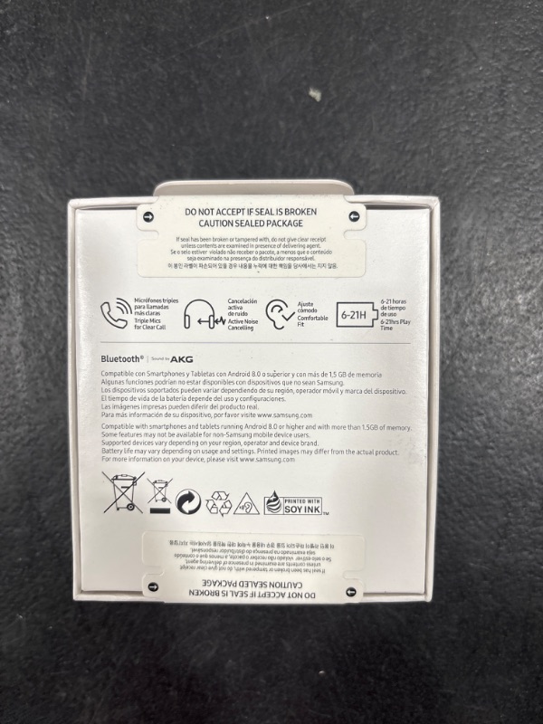 Photo 1 of Galaxy Buds FE Wireless Earbud Headphones - OPENED FOR PICTURES -