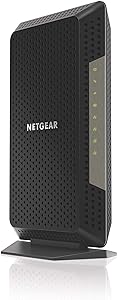 Photo 1 of NETGEAR Nighthawk Cable Modem CM1200 - Compatible with all Cable Providers including Xfinity by Comcast, Spectrum, Cox | For Cable Plans Up to 2 Gigabits | 4 x 1G Ethernet ports | DOCSIS 3.1, Black
