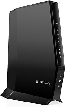Photo 1 of NETGEAR Nighthawk Cable Modem + WiFi 6 Router Combo with 90-day Armor Subscription (CAX30S) - Compatible with Major Cable Providers incl. Xfinity, Spectrum, Cox - AX2700 (Up to 2.7Gbps) - DOCSIS 3.1
