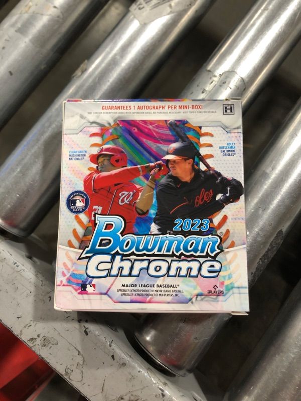 Photo 2 of 2023 Bowman Chrome Baseball Hobby Mini Box