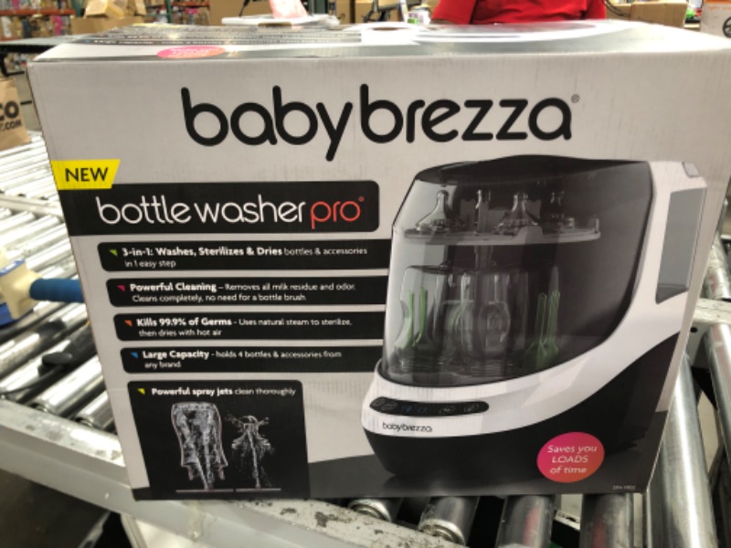 Photo 2 of Baby Brezza Bottle Washer Pro - Baby Bottle Washer, Sterilizer + Dryer - All in One Bottle Cleaner Machine Replaces Tedious Bottle Brushes and Hand Washing
