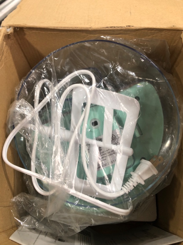 Photo 1 of Americana EIM-1400M 1.5 Qt Freezer Bowl Automatic Easy Homemade Electric Ice Cream Maker, Ingredient Chute, On/Off Switch, No Salt Needed, Creamy Ice Cream, Gelato, Frozen Yogurt, Sorbet, Recipe Book Motor 1.5 Quart Mint