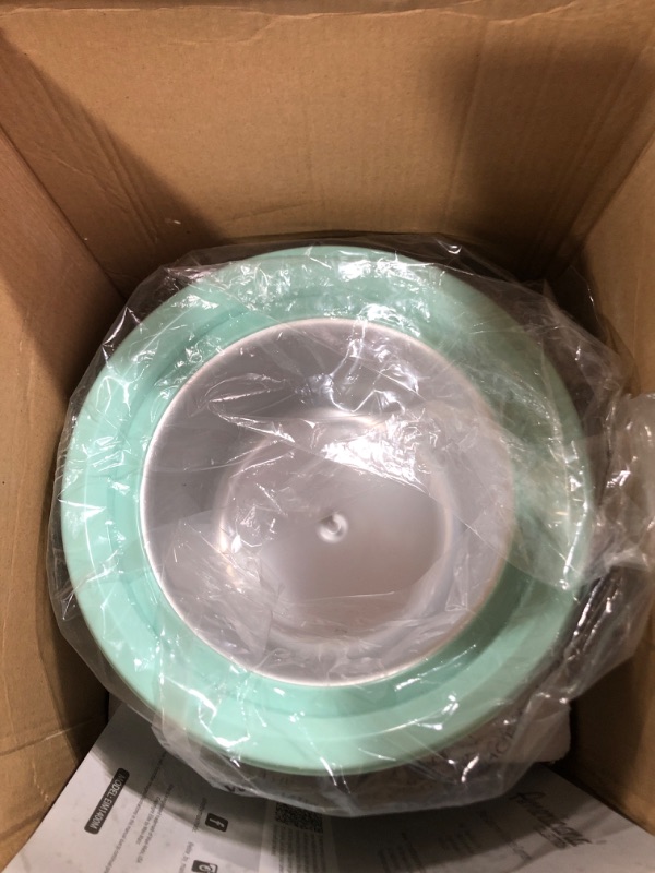 Photo 1 of Americana EIM-1400M 1.5 Qt Freezer Bowl Automatic Easy Homemade Electric Ice Cream Maker, Ingredient Chute, On/Off Switch, No Salt Needed, Creamy Ice Cream, Gelato, Frozen Yogurt, Sorbet, Recipe Book Motor 1.5 Quart Mint