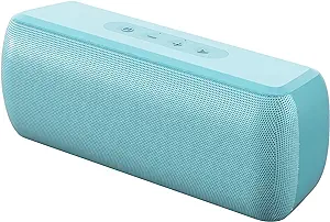 Photo 1 of LENRUE Bluetooth Speaker,Wireless Portable Speakers with TWS, 16H Playtime,Loud Clear Sound for Home,Travel and Outdoor,Handfree Calls Compatible with for iPhone (Powder Blue)