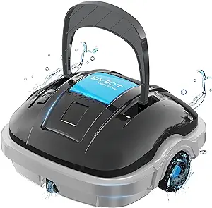Photo 1 of (2023 Latest) WYBOT Cordless Pool Vacuum, Robotic Pool Cleaner, with Updated Battery Up to 100Mins Runtime, Strong Suction, Automatic Vacuum for Above Ground Flat Bottomed Pools Up to 861 Sq.Ft
