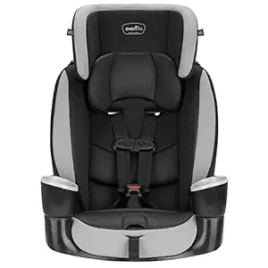 Photo 1 of Evenflo Maestro Sport Harness Highback Booster Car Seat, 22 to 110 Lbs., Granite Gray, Polyester
