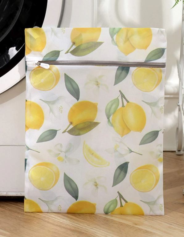 Photo 1 of  Lemon Pattern Laundry Bag Set