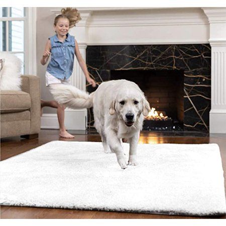 Photo 1 of GORILLA GRIP Original Faux-Chinchilla Area Rug, 3x5 FT, Many Colors, Soft Cozy High Pile Washable Kids Carpet, Modern Rugs for Floor, Luxury Shaggy Ca

