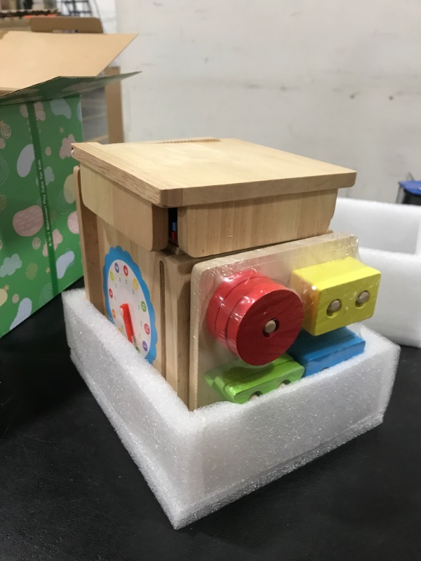 Photo 1 of Small Wooden Montesorri Baby Cube