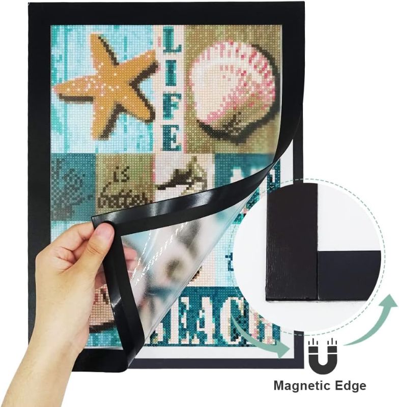 Photo 1 of  2pack Magnetic Diamond Art Painting Frames